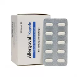 Аллерговал (Allergoval, аналог Пентатоп) Кромоглициевая кислота в капсулах 100мг №100 фото