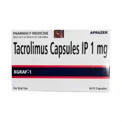 Такролимус (Xgraf 1) :: Програф аналог 1мг капсулы №60! фото